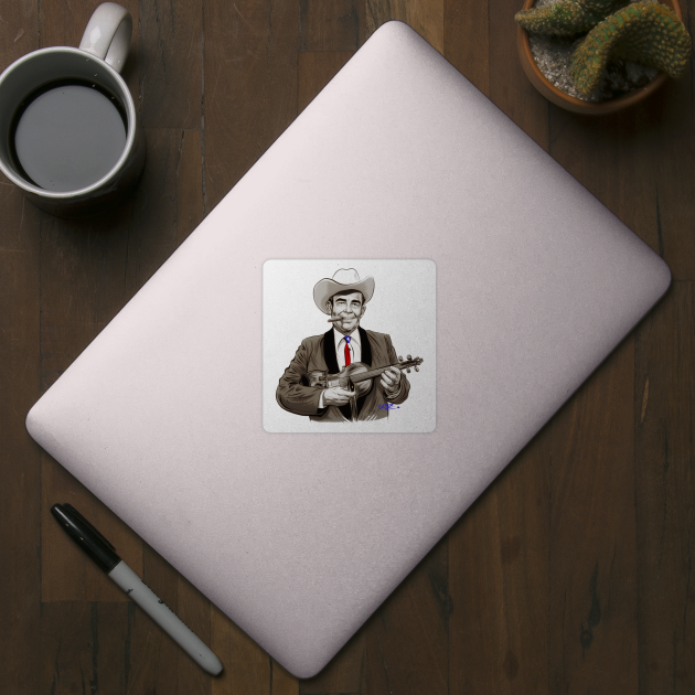 Bob Wills - An illustration by Paul Cemmick by PLAYDIGITAL2020